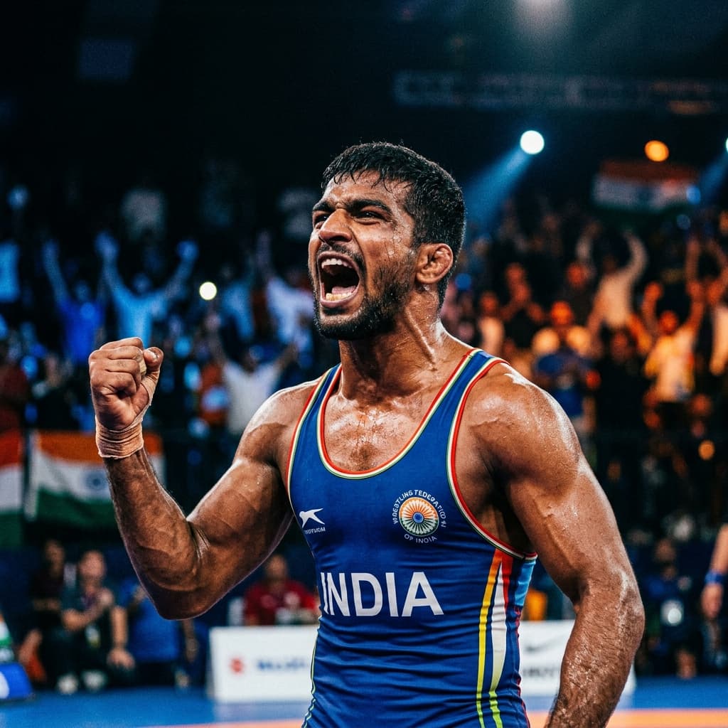 Lalit Sehrawat Wrestler